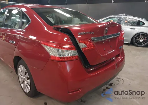 2014 Nissan Sentra Sv из США, поврежденный, VIN 3N1AB7APXEL642032